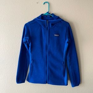 Blue Patagonia Zip up Hoodie